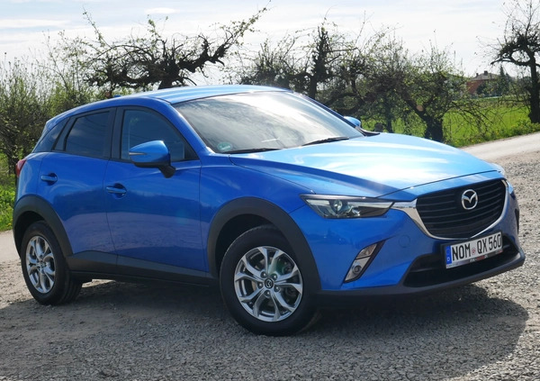 Mazda CX-3 cena 72900 przebieg: 47565, rok produkcji 2017 z Mirsk małe 742
